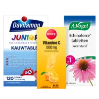 Alle Davitamon, A. Vogel en Roter vitamine C