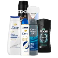 Alle Dove, Axe en Rexona