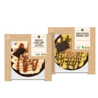 AH Dulce de leche of Dubai pistache brownie taart
