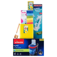 Alle schoonmaakbenodigdheden*