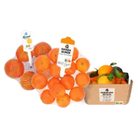 AH Mandarijnen 1 kilo, AH Leanri mandarijnen net 750 gram of AH Mandarijnen met blad bak 650 gram