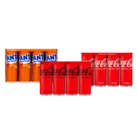 Alle Coca-Cola of Fanta 8-packs 250 ml
