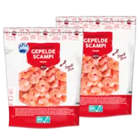 Super Choice Scampi S geblancheerd gepeld bel.