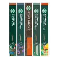 Alle Starbucks capsules voor Nespresso 10 stuks