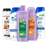 Alle Gliss, Andrélon en Head & Shoulders