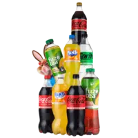 Alle Coca-Cola, Fanta, Sprite literflessen en Fuze Tea 1.25 literflessen