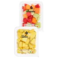 AH Verse ananas 250 gram en meloenmix 225 gram