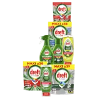 Een afbeelding van Dreft handafwas en Platinum vaatwascapsules