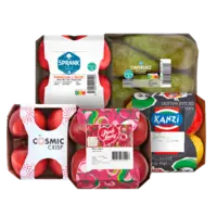 Alle appels en peren op schaal 4 stuks