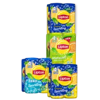 Lipton Ice Tea sparkling 4 x 0.25 literblikjes