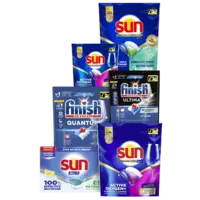 Finish vaatwascapsules en Sun