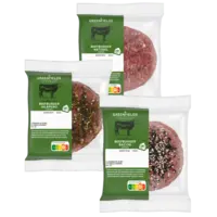 AH Greenfields beefburgers 2 stuks