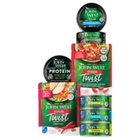 Alle John West (vegan)tonijn single-packs