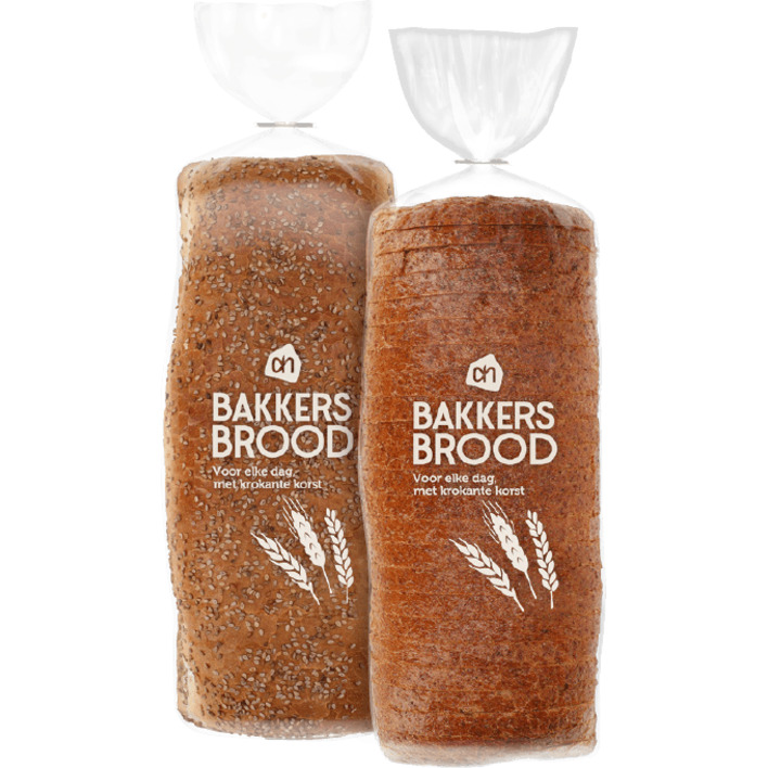 AH Bakkersbrood rond wit sesam of volkoren heel