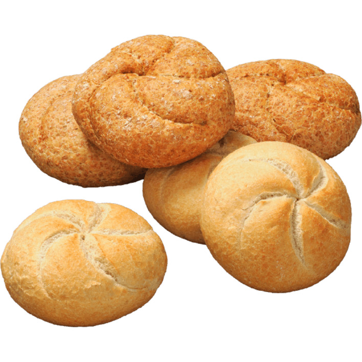 AH Kaiserbroodjes wit naturel en volkoren