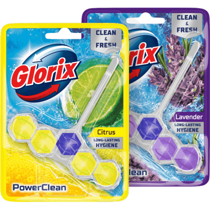 Alle Glorix toiletblokken