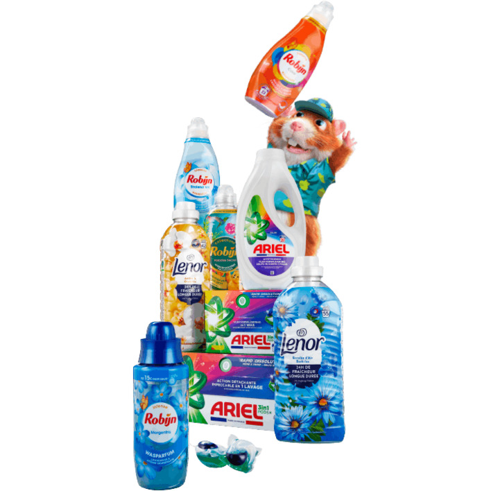 Alle Robijn, Ariel en Lenor