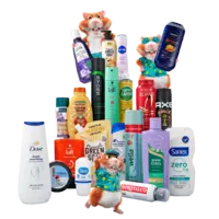 Alle A-merk deodorant, bad- en doucheproducten, haarverzorging en -styling