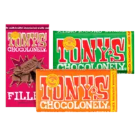 Tony's Chocolonely Reep donkere melk 42%