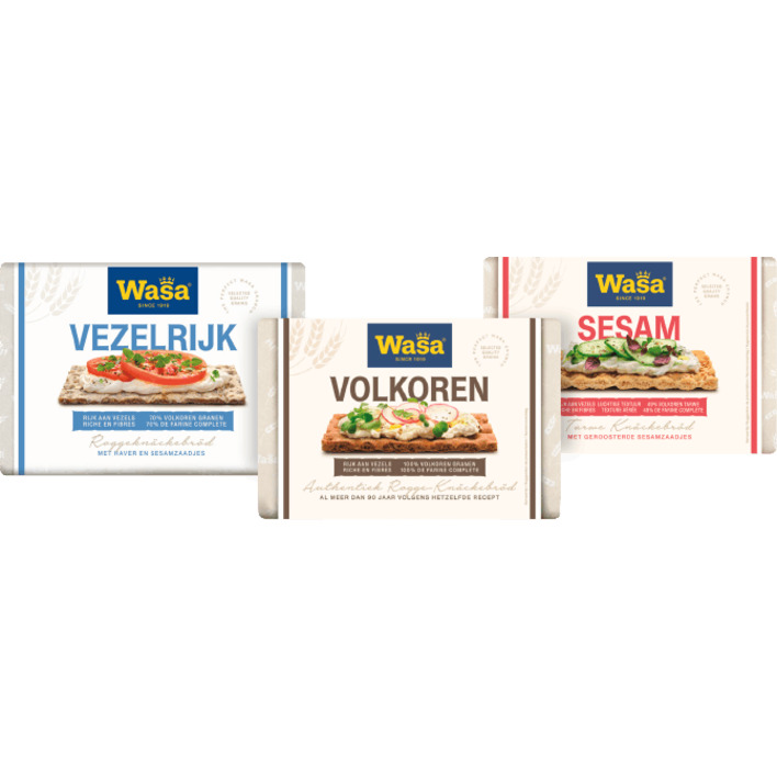 Alle Wasa 245-300 gram