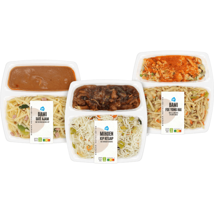 Alle AH Aziatische Keuken 2-vaks-maaltijden