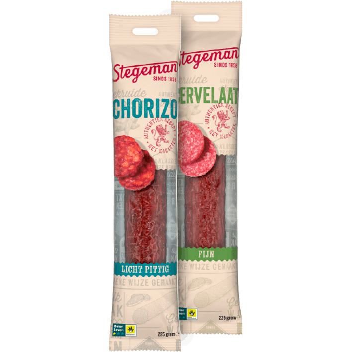 Alle Stegeman droge worsten