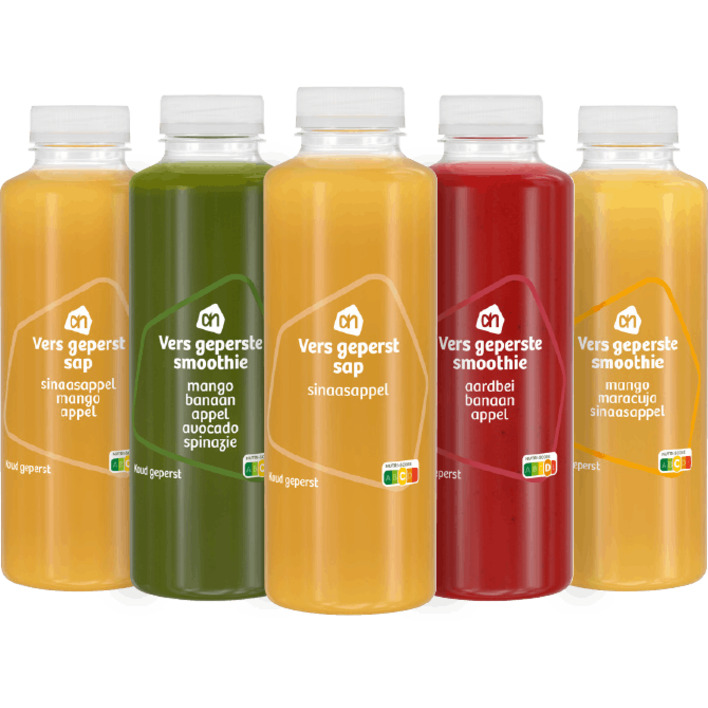 Alle AH Verse sappen en smoothies 500 ml