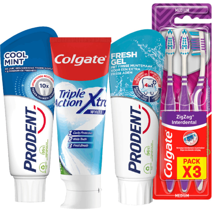 Alle Colgate en Prodent