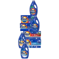 Dash pods en vloeibaar