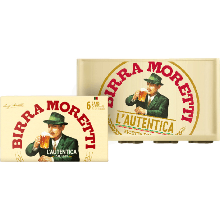 Alle Birra Moretti multipacks*