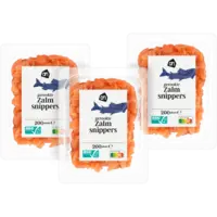 AH Gerookte zalmsnippers
