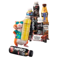 Alle A-merk gekoelde protein drinks en protein single bars