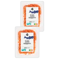 AH Gerookte zalmsnippers