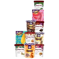 Haägen-Dazs en Oppo Brothers