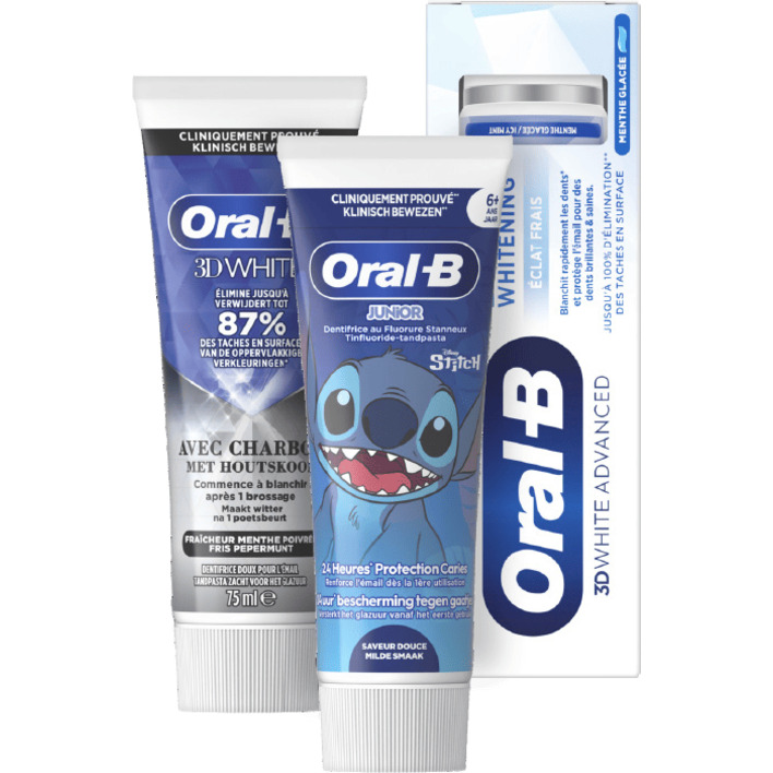 Alle Oral-B tandpasta