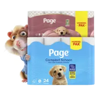 Alle Page Compleet schoon 24 rollen en Sensitive 16 rollen