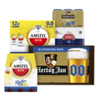 Alle 0.0 Amstel, Hertog Jan en Stella Artois*
