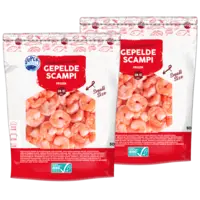 Super Choice Scampi S geblancheerd gepeld bel.