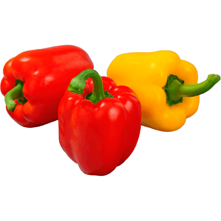 AH Paprika rood en geel