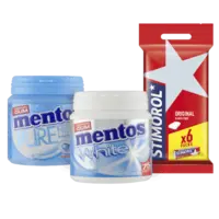 Alle Mentos Gum en Stimorol