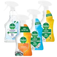 Cif, Ajax en Dettol sprays