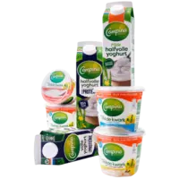 Alle Campina yoghurt literpakken en kwark 500 gram