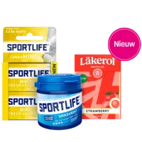 Alle Sportlife en Läkerol