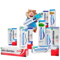Alle Sensodyne en Parodontax