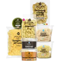 Alle AH Verse pasta's, noedels, pasta- en woksauzen