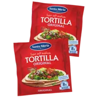 Santa Maria Tortilla wraps original 8x medium
