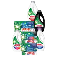 Ariel pods+ en vloeibaar+