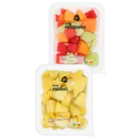 AH Verse ananas 250 gram en meloenmix 225 gram