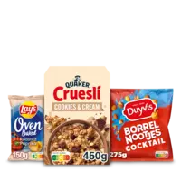 Quaker en Duyvis: gratis levering bij 12 euro
