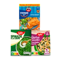 Iglo: gratis levering bij 15 euro